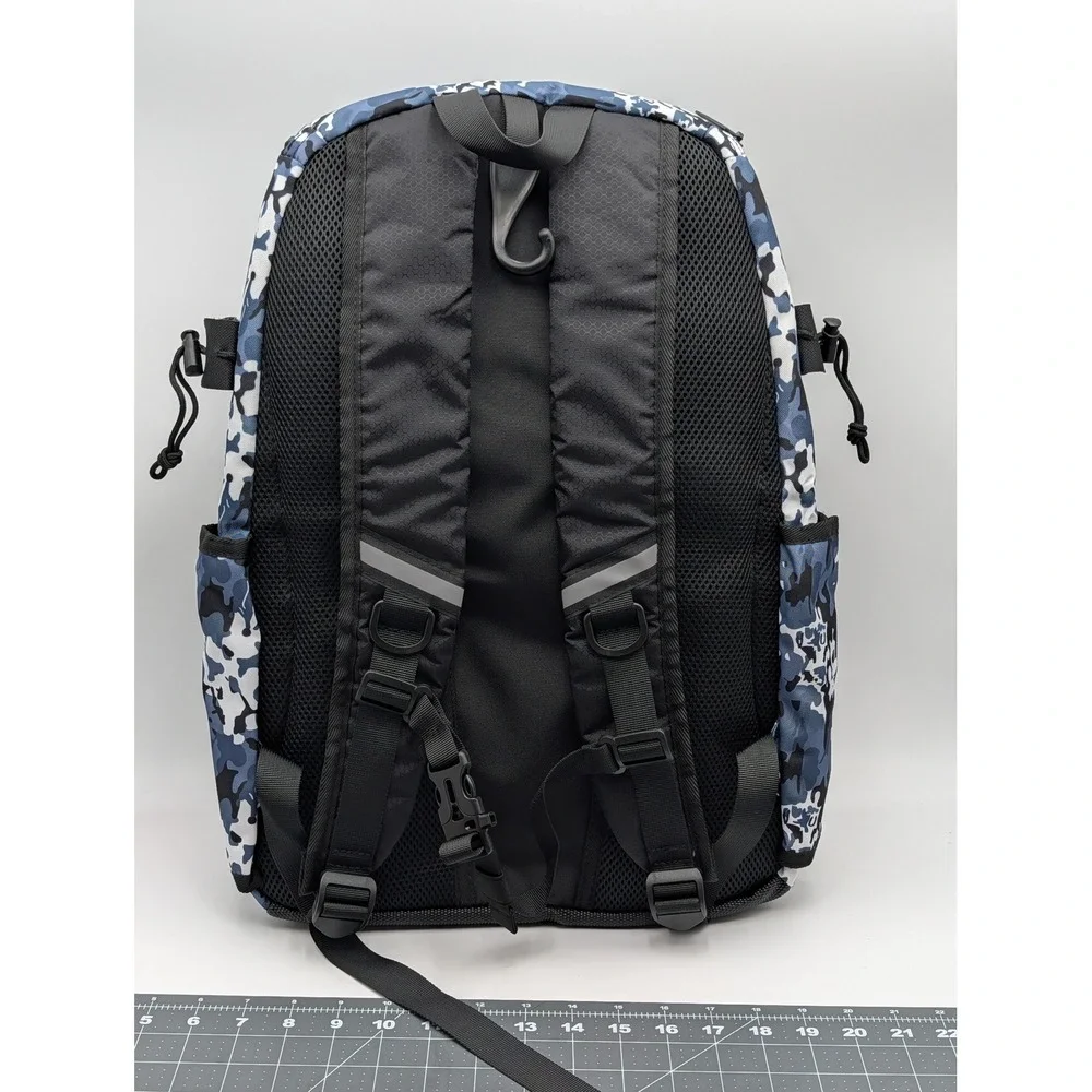 Kavigor Unisex Baseball Softball Backpack Large Camo Blue